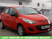 Used Mazda 2 75 HP (55 kW) 2014 Red Hatchback