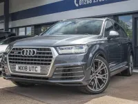 Usado Audi SQ7 Advanced 435 CV (319 kW) 2018 Gris SUV
