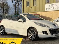 Used Peugeot 207 CC Roland Garros 112 HP (82 kW) 2014 White Cabriolet