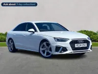 Used Audi A4 S-Line 204 HP (150 kW) 2024 White Sedan