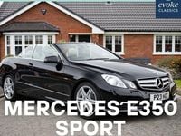 Used Mercedes E350 2011 Black Cabriolet