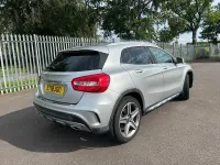 Used Mercedes GLA220 AMG line 174 HP (127 kW) 2018 Silver SUV