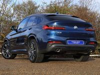 Used BMW X4 M Sport 190 HP (139 kW) 2019 Blue SUV