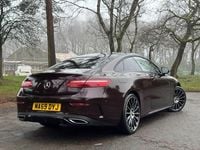 Used Mercedes E220 AMG line 2019 Red Coupe
