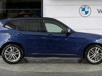 Used BMW X3 M Sport 190 HP (139 kW) 2017 Blue SUV