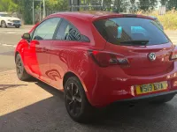Used Vauxhall Corsa 75 HP (55 kW) 2019 Red Hatchback
