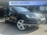 Used VW Touareg R-line Plus 262 HP (192 kW) 2017 Black SUV