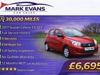 Used Suzuki Celerio 68 HP (50 kW) 2017 Red Hatchback
