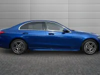 Used Mercedes C200 AMG line 221 HP (162 kW) 2025 Blue Sedan