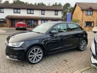 Used Audi A1 Sportback Sport 95 HP (69 kW) 2017 Black Hatchback