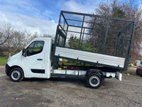 used Vauxhall Movano 2.3CDTI 125BHP CAGED TIPPER