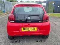 Used Peugeot 108 Active 2018 Red Hatchback
