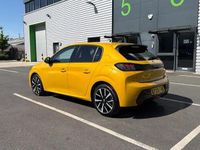 Usado Peugeot 208 Allure 99 HP (72 kW) 2020 Amarelo Citadino
