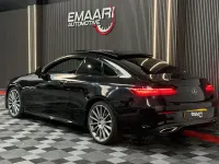 Begagnad Mercedes E220 AMG line 2018 Svart Sportkupé