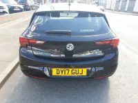 Used Vauxhall Astra Design Edition 2017 Black Hatchback