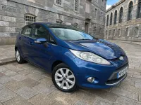 Used Ford Fiesta Zetec 82 HP (60 kW) 2009 Blue Hatchback