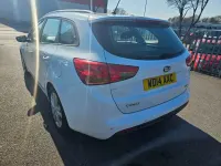 Used Kia Ceed 98 HP (72 kW) 2014 White Hatchback
