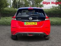 Used Nissan Leaf N-Connecta 160 kW (218 HP) 2022 Red Hatchback