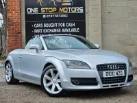 Second-hand Audi TT Roadster Design 2010 Argintiu Cabrio