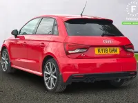 Used Audi A1 Black Edition 2018 Red Hatchback