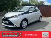 Used Toyota Aygo X-play 69 HP (50 kW) 2016 Silver Hatchback