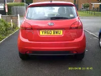 Used Kia Venga 125 HP (91 kW) 2010 Red Hatchback