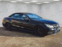 Used Mercedes E220 AMG 170 HP (125 kW) 2013 Black Cabriolet
