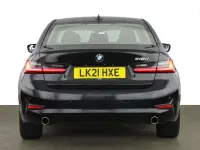 Used BMW 318 2021 Black Sedan
