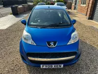 Used Peugeot 107 68 HP (50 kW) 2009 Blue Hatchback