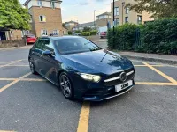 Used Mercedes A200 AMG line 150 HP (110 kW) 2019 Blue Hatchback