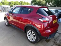 Used Nissan Juke N-Connecta 110 HP (80 kW) 2017 Red SUV