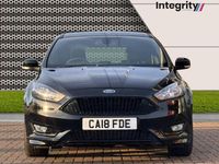 Used Ford Focus ST-Line X 140 HP (102 kW) 2018 Black Hatchback