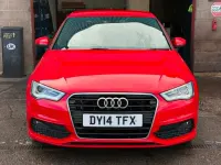 Used Audi A3 S-Line 148 HP (108 kW) 2014 Red Hatchback