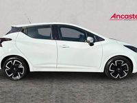 Used Nissan Micra Acenta 91 HP (66 kW) 2022 White Hatchback