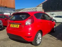 Used Ford Fiesta Titanium 2017 Red Hatchback
