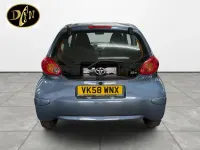 Used Toyota Aygo 67 HP (49 kW) 2008 Blue Hatchback