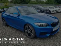 Used BMW 218 M Sport 134 HP (98 kW) 2021 Blue Coupe