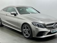 Used Mercedes C200 AMG Line Premium 184 HP (135 kW) 2020 Silver Coupe
