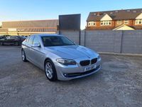 Begagnad BMW 520 2011 Silver Sedan