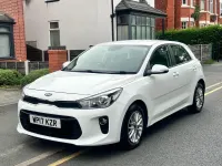 Used Kia Rio 99 HP (72 kW) 2017 White Hatchback