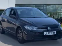 Used VW Polo Life 95 HP (69 kW) 2022 Black Hatchback