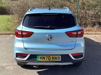 Used MG ZS Exclusive 105 kW (143 HP) 2020 Blue SUV