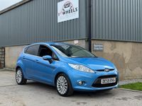 Used Ford Fiesta Titanium 96 HP (70 kW) 2009 Blue Hatchback