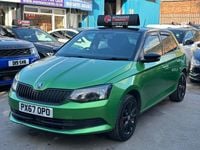 Used Skoda Fabia Colour Edition 2017 Green Hatchback