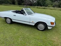 Used Mercedes SL300 1988 White Cabriolet