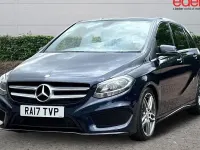 Used Mercedes B220 Executive 177 HP (130 kW) 2017 Blue Hatchback