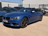 Used BMW 430 Cabriolet M Sport 2016 Blue Cabriolet