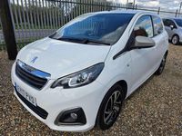 Used Peugeot 108 Allure 82 HP (60 kW) 2017 White Hatchback