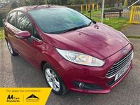Used Ford Fiesta Zetec 2015 Red