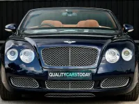 Used Bentley Continental 550 HP (404 kW) 2007 Blue Cabriolet